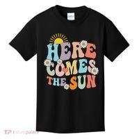 Here Comes The Sun Summer Vacation Beach Family Matching Kids T-Shirt thumb 0