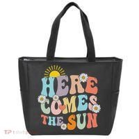 Here Comes The Sun Summer Vacation Beach Family Matching Tote Bag thumb 0