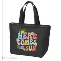Here Comes The Sun Summer Vacation Beach Family Matching Tote Bag thumb 3