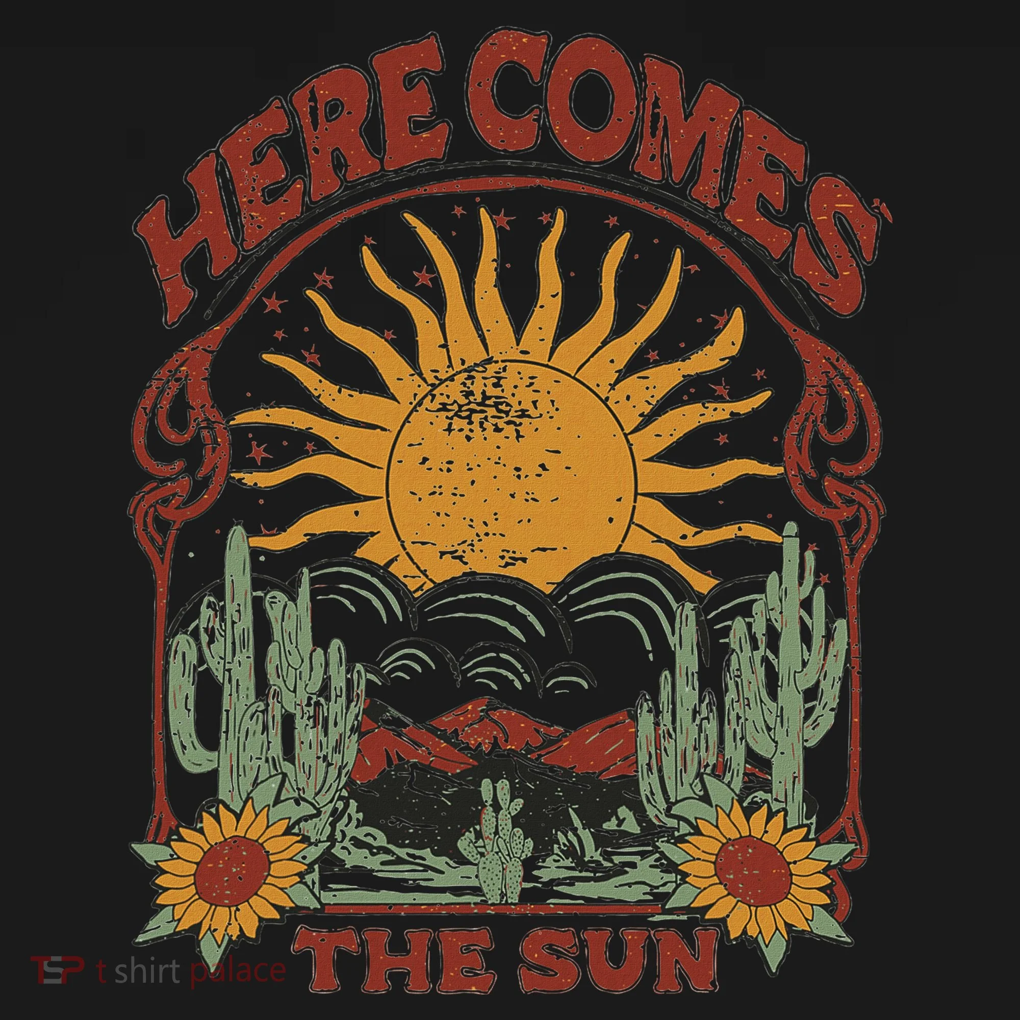 Here Comes The Sun Doggie Tank