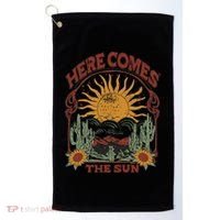 Here Comes The Sun Golf Towel thumb 0
