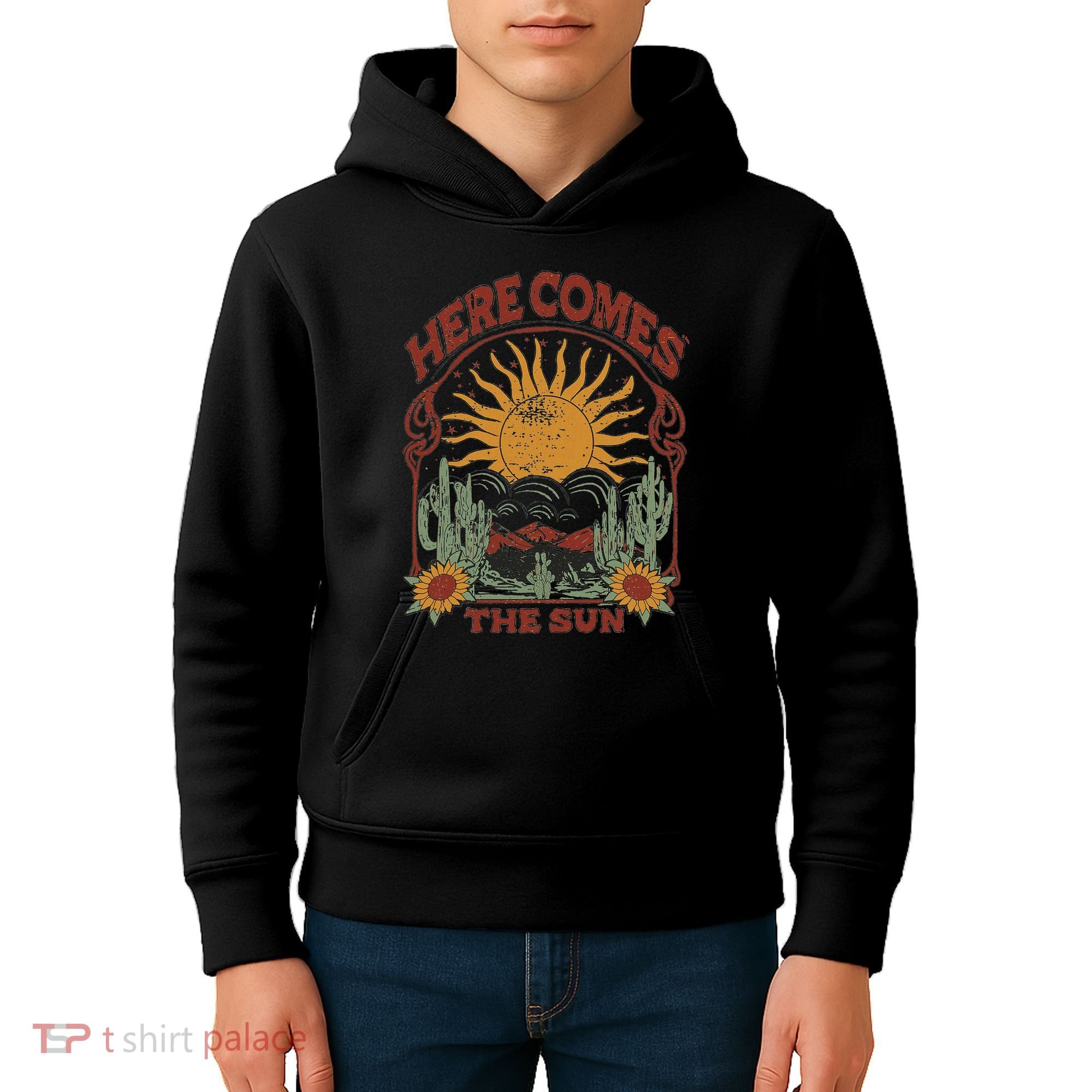 Here Comes The Sun Kids Hoodie