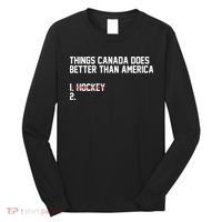 Hockey Champions USA Canada Lost Long Sleeve Shirt thumb 0