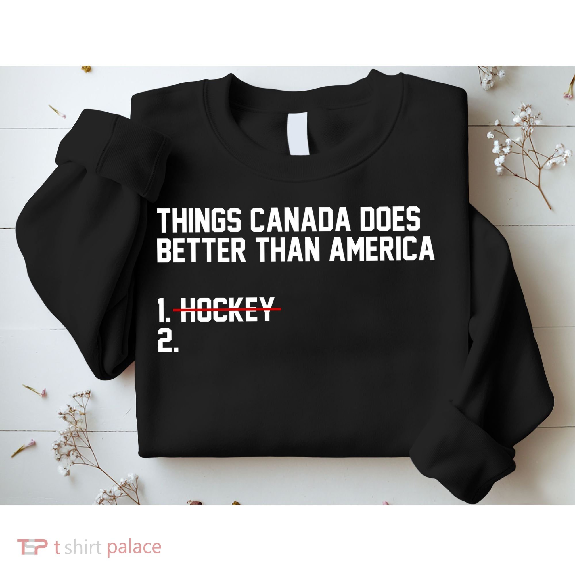 Hockey Champions USA Canada Lost Sweatshirt