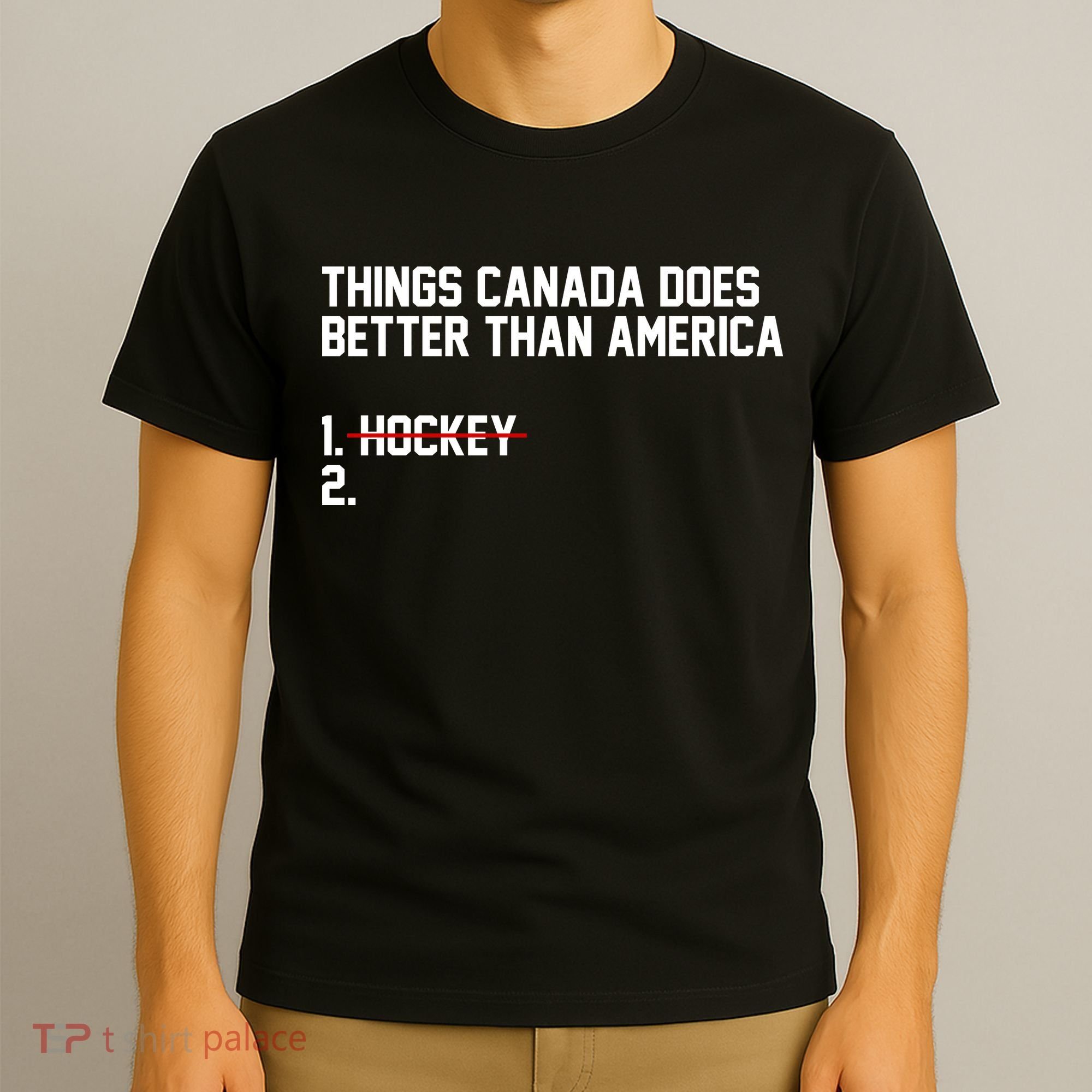 Hockey Champions USA Canada Lost T-Shirt