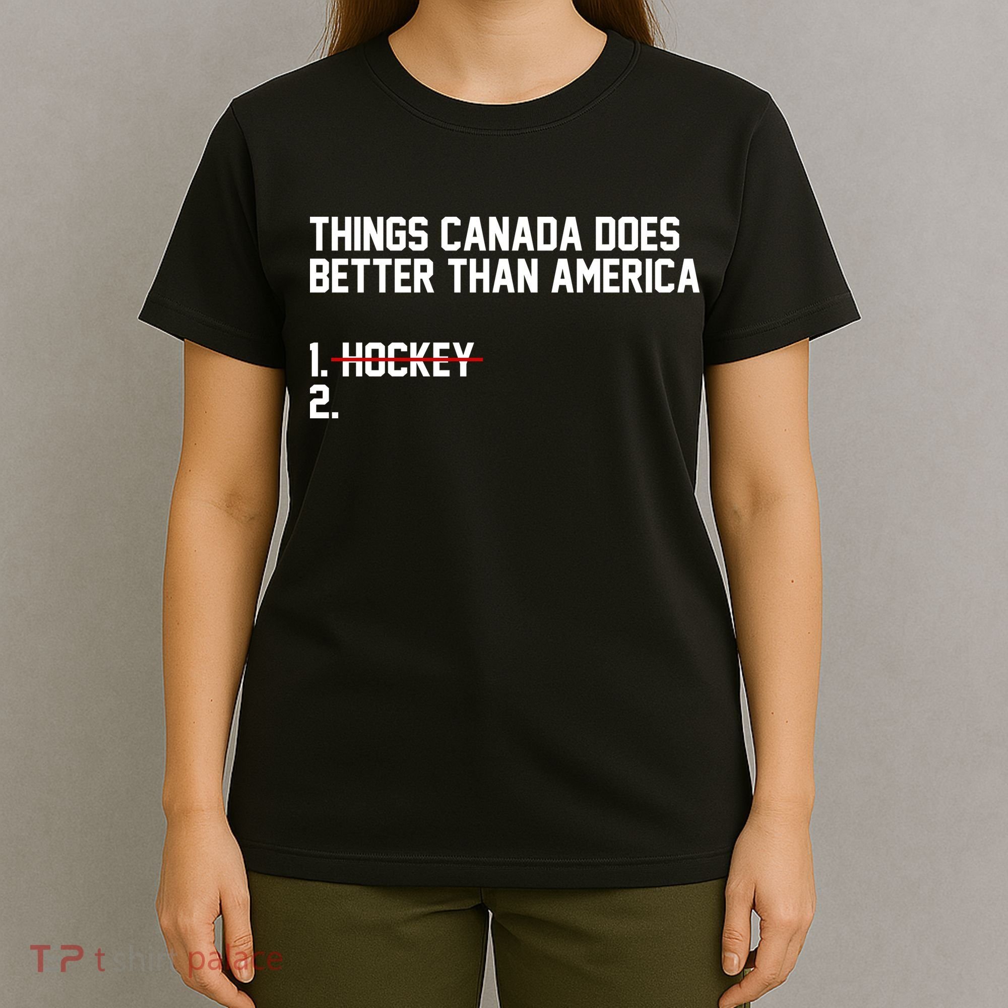 Hockey Champions USA Canada Lost T-Shirt