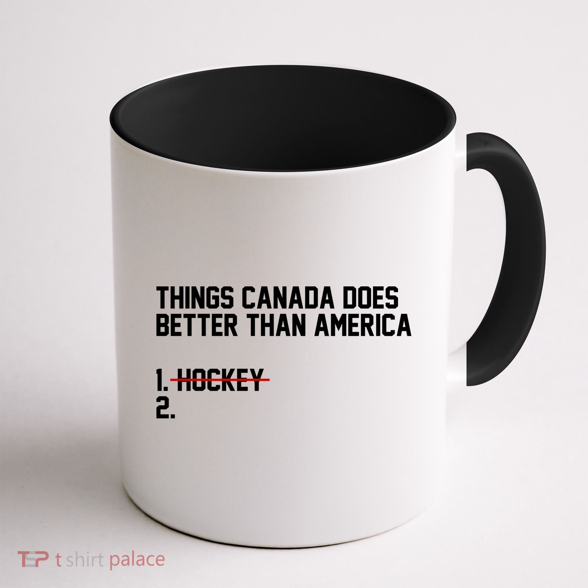 Hockey Champions USA Canada Lost Coffee Mug