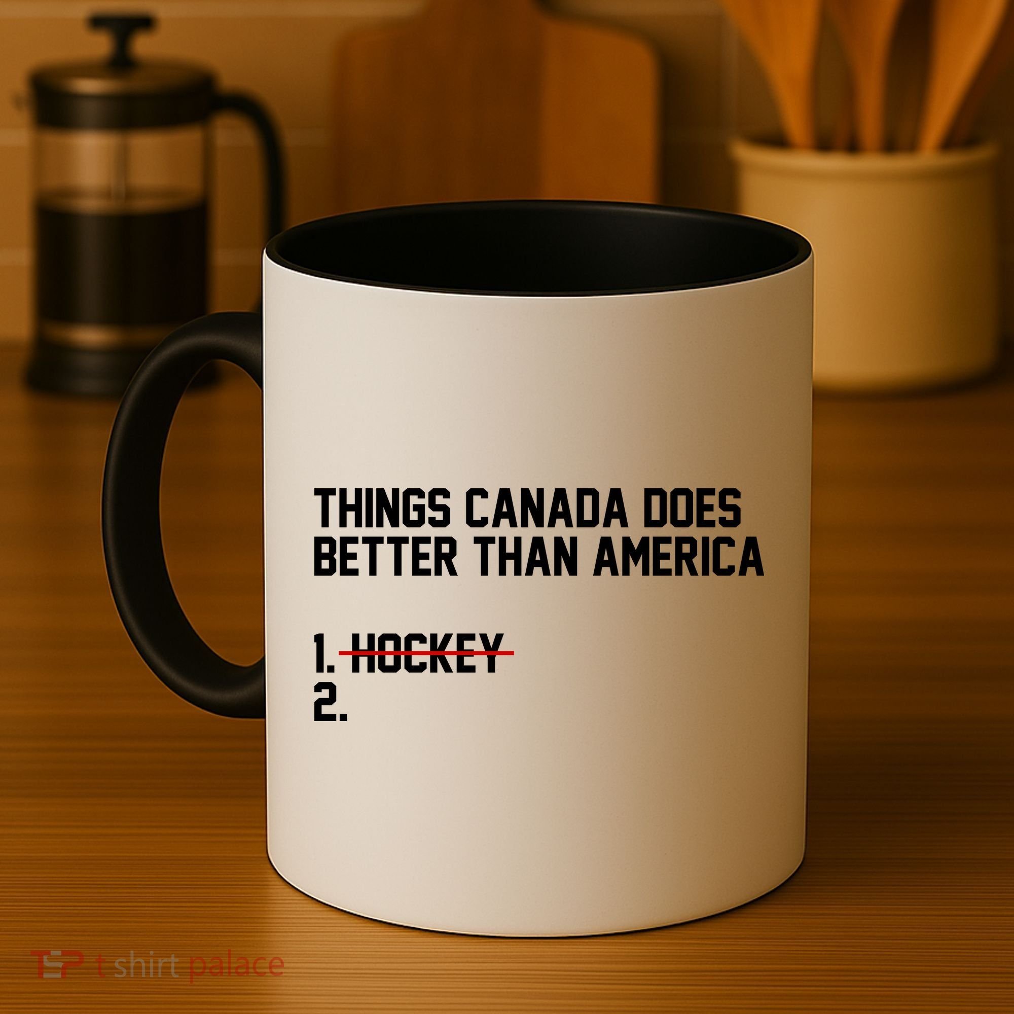 Hockey Champions USA Canada Lost Coffee Mug