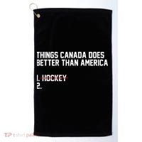 Hockey Champions USA Canada Lost Golf Towel thumb 0