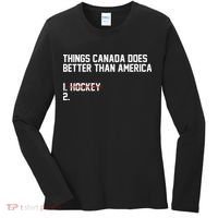 Hockey Champions USA Canada Lost Women's Long Sleeve Shirt thumb 0