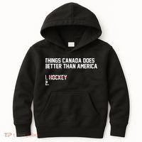 Hockey Champions USA Canada Lost Kids Hoodie thumb 0