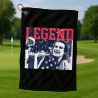 Hockey Champions USA Legend Golf Towel thumb 1