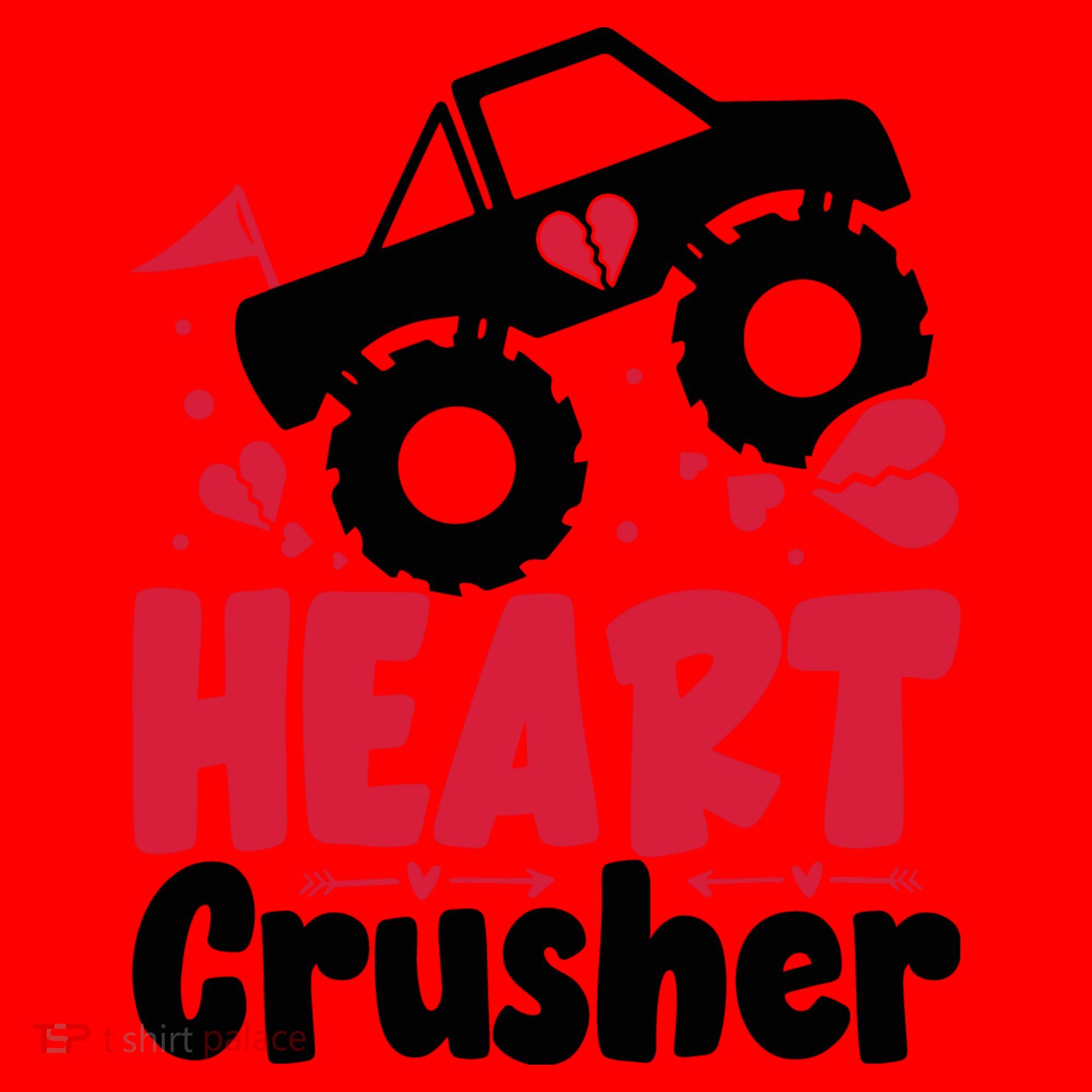 Heart Crusher Valentine Day Gift Santa Hat