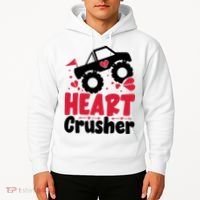 Heart Crusher Valentine Day Gift Hoodie thumb 2