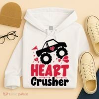 Heart Crusher Valentine Day Gift Hoodie thumb 4