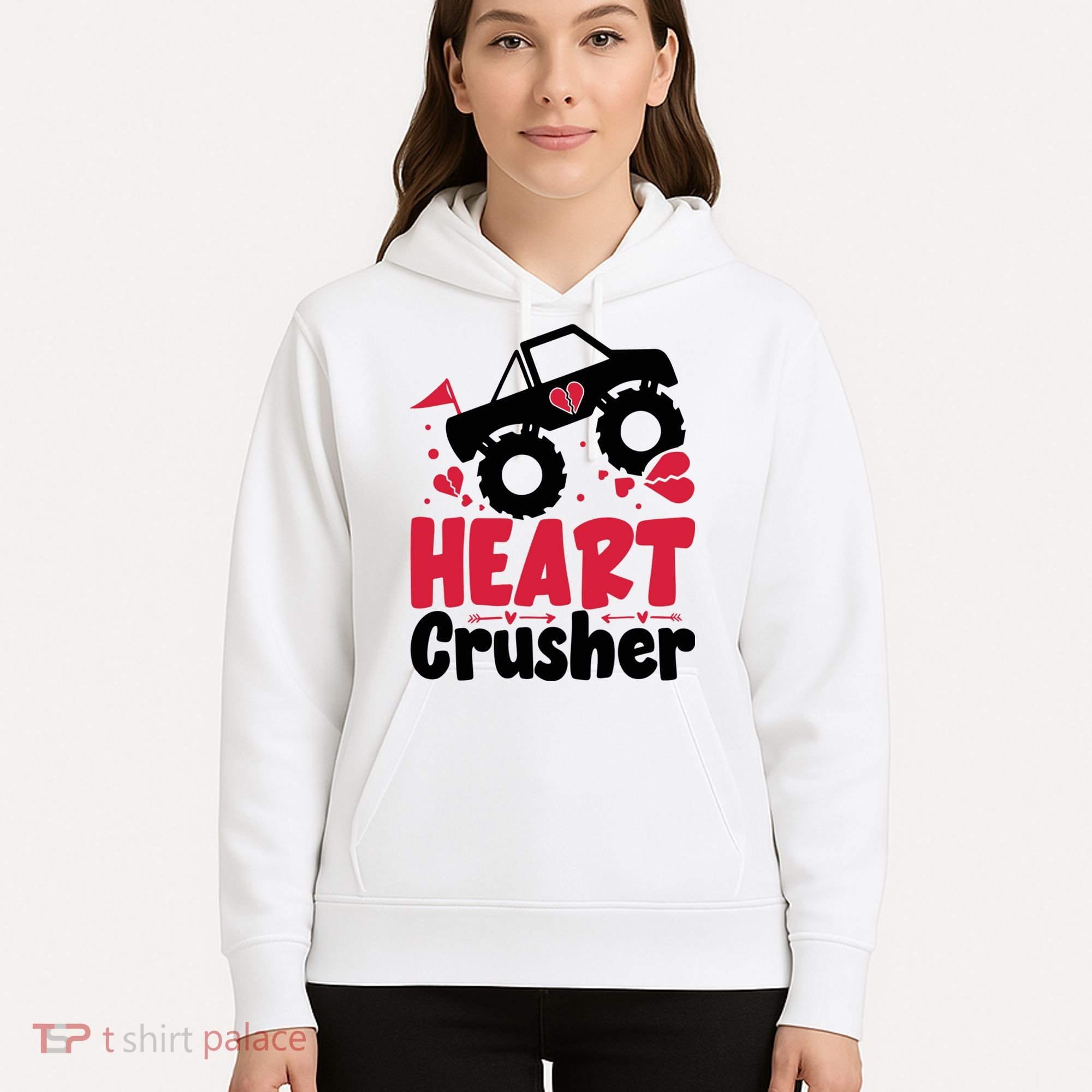 Heart Crusher Valentine Day Gift Hoodie
