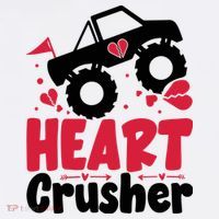 Heart Crusher Valentine Day Gift Hoodie thumb 7
