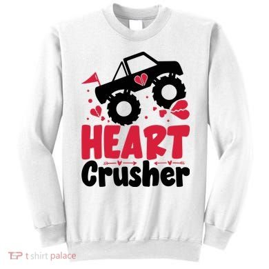 Heart Crusher Valentine Day Gift Sweatshirt