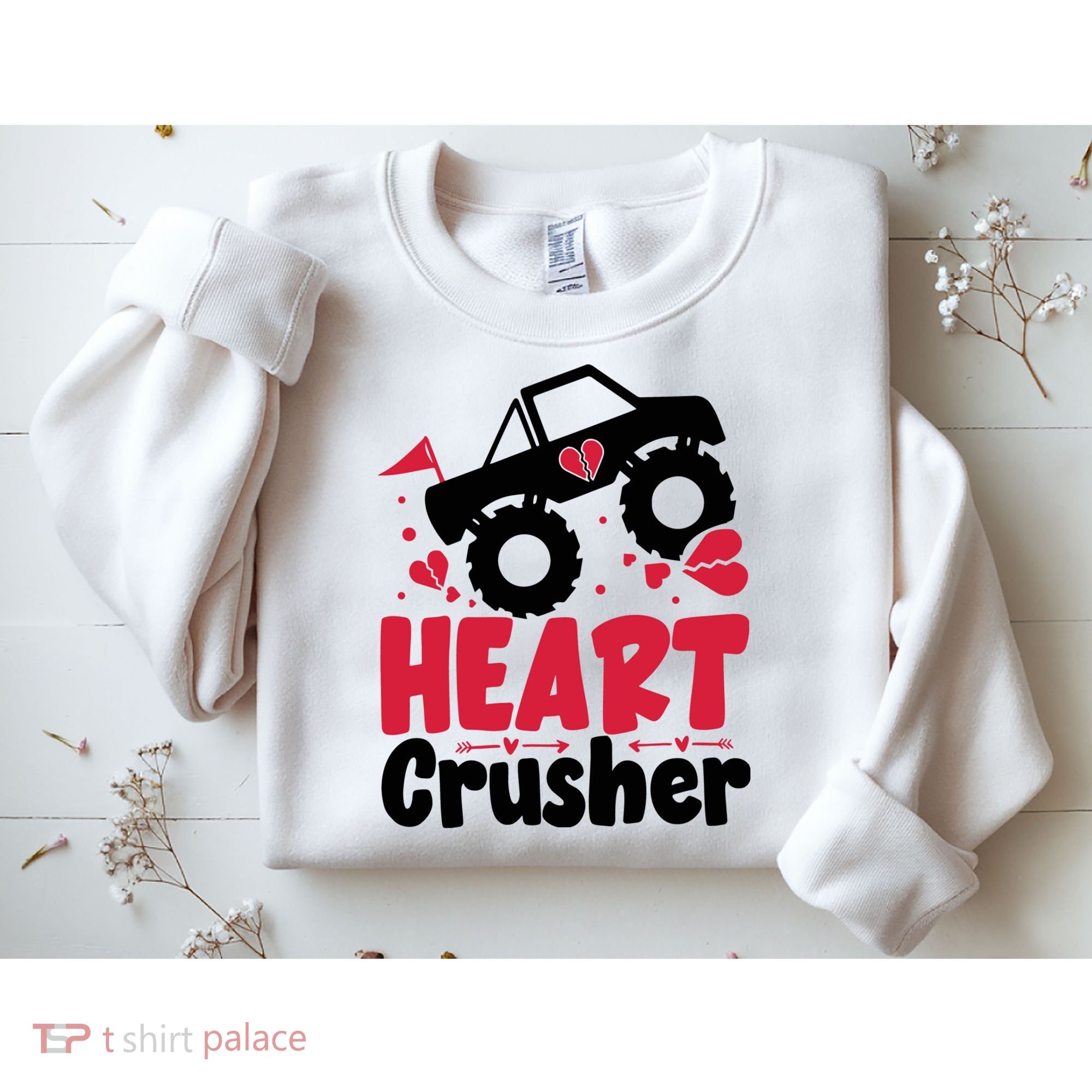 Heart Crusher Valentine Day Gift Sweatshirt