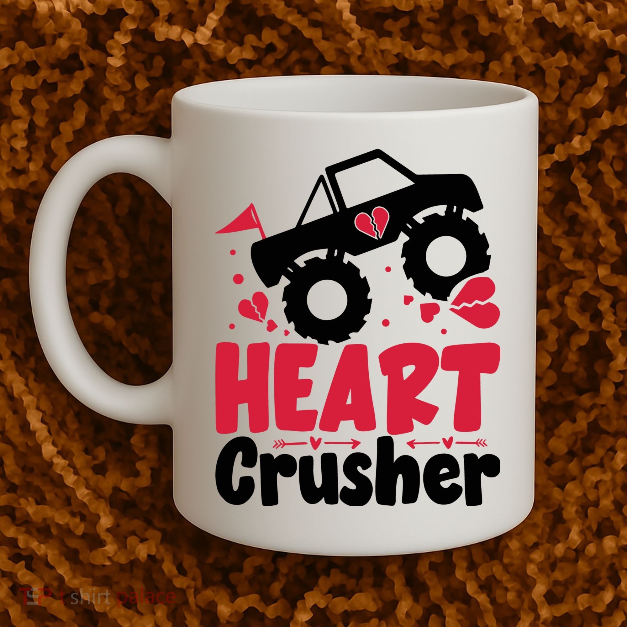 Heart Crusher Valentine Day Gift Coffee Mug