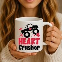 Heart Crusher Valentine Day Gift Coffee Mug thumb 3