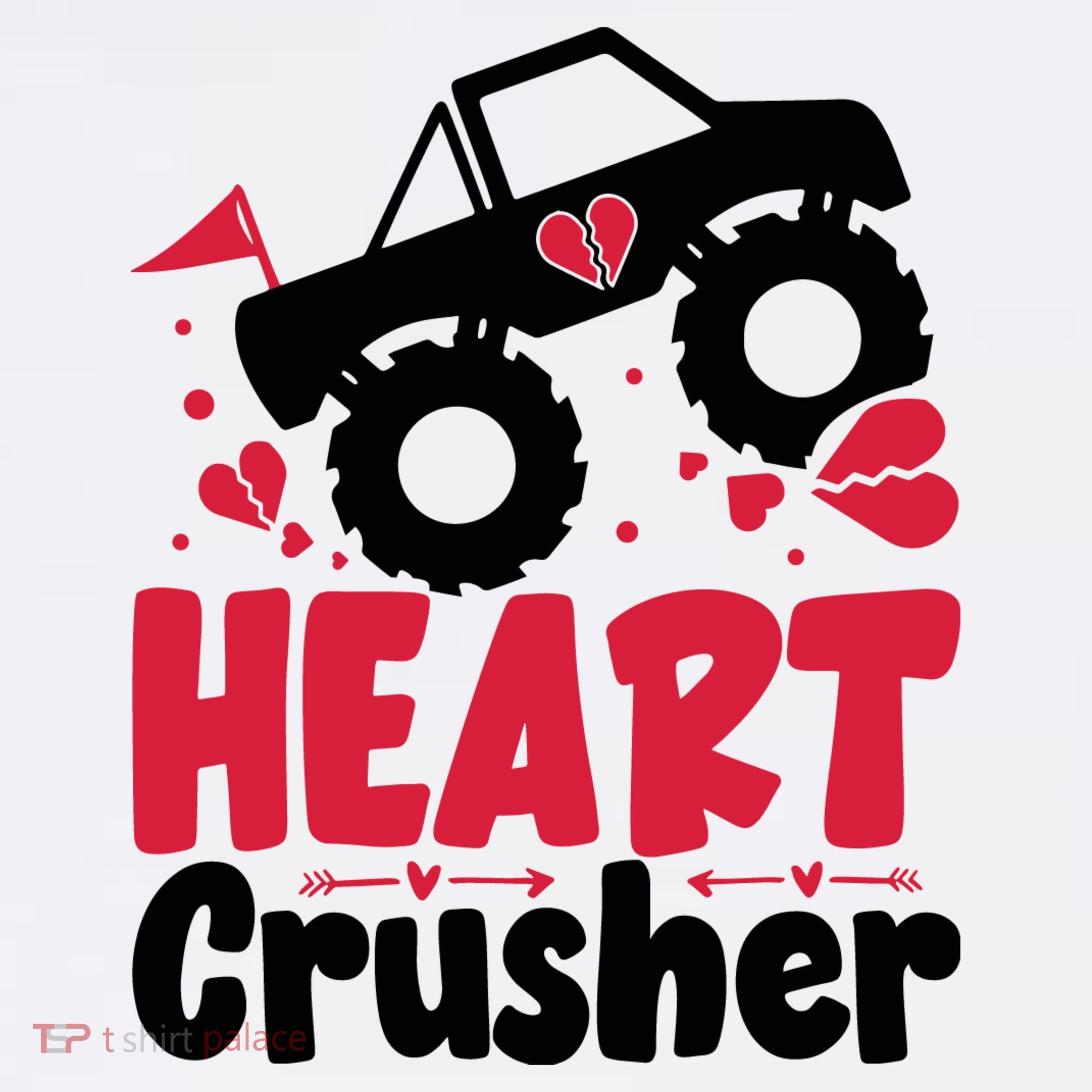 Heart Crusher Valentine Day Gift Women's Hoodie