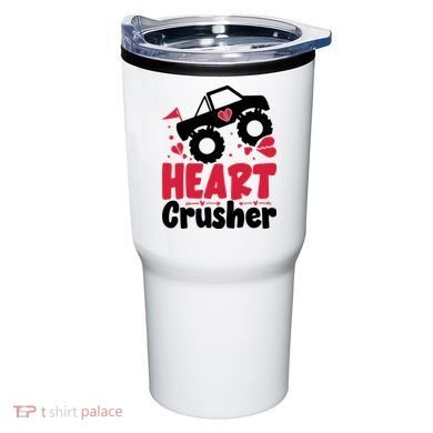 Heart Crusher Valentine Day Gift Tumbler