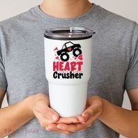 Heart Crusher Valentine Day Gift Tumbler thumb 2