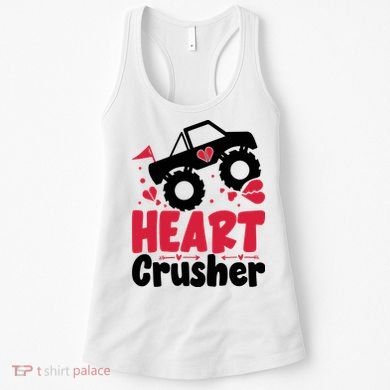Heart Crusher Valentine Day Gift Women's Tank Top