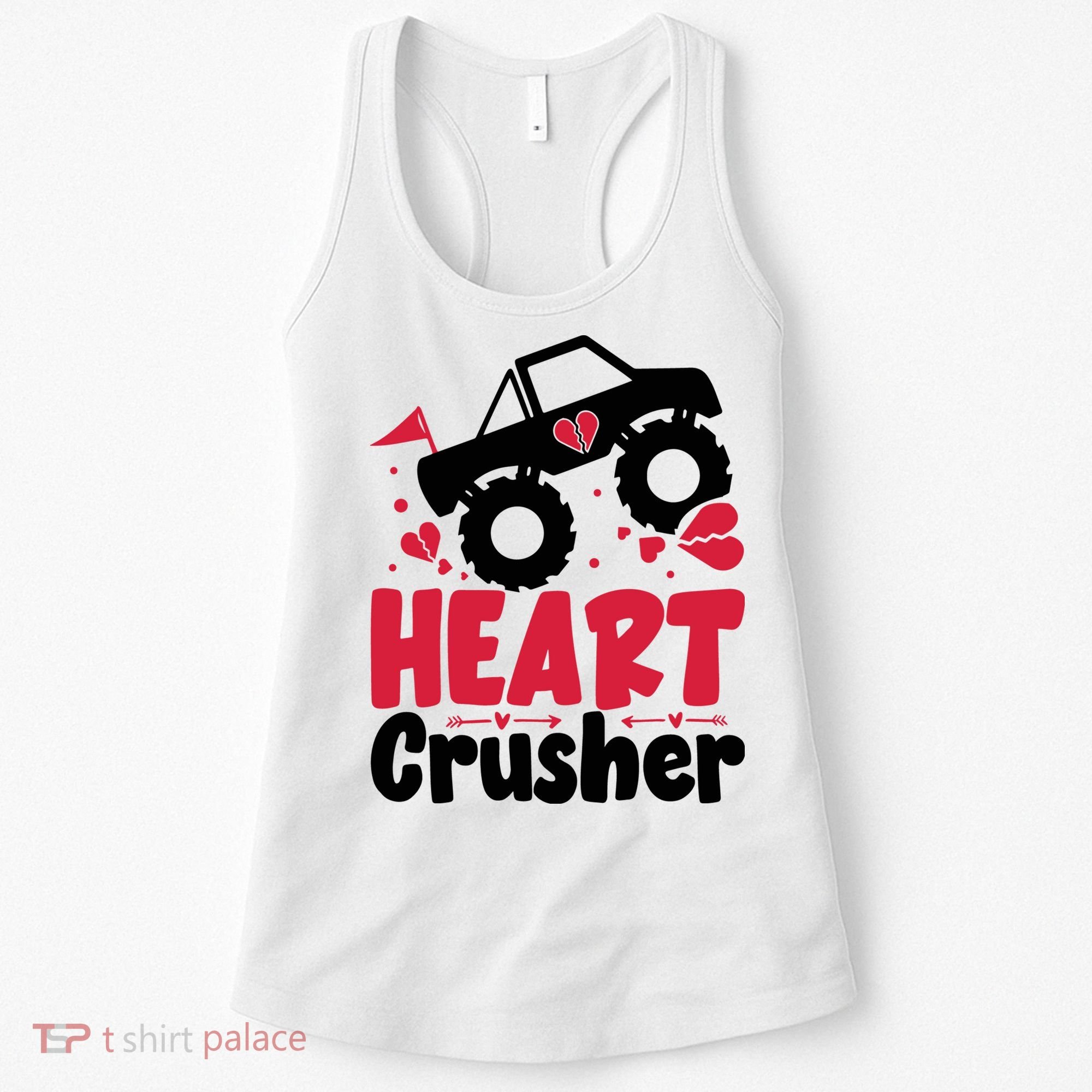 Heart Crusher Valentine Day Gift Women's Tank Top