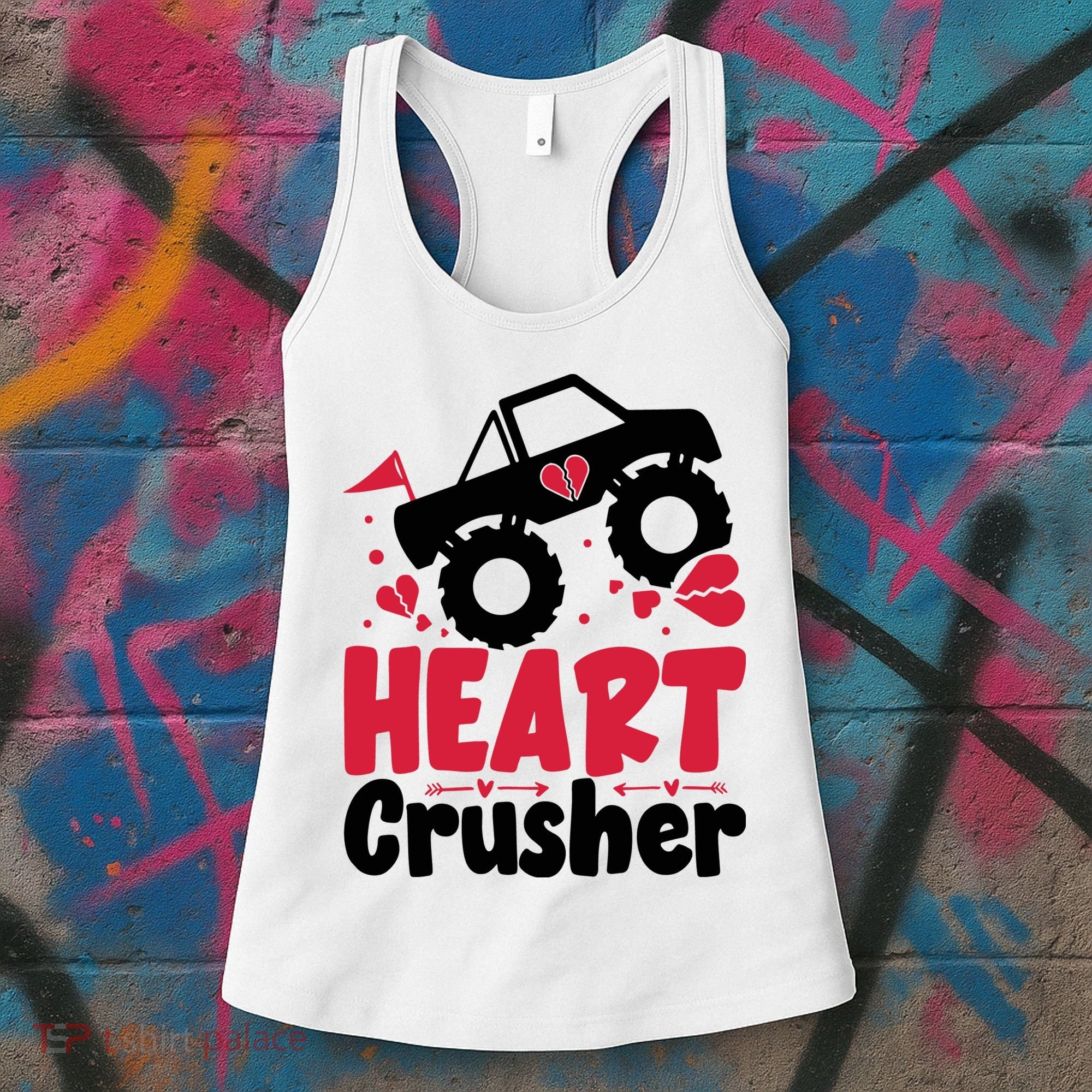Heart Crusher Valentine Day Gift Women's Tank Top