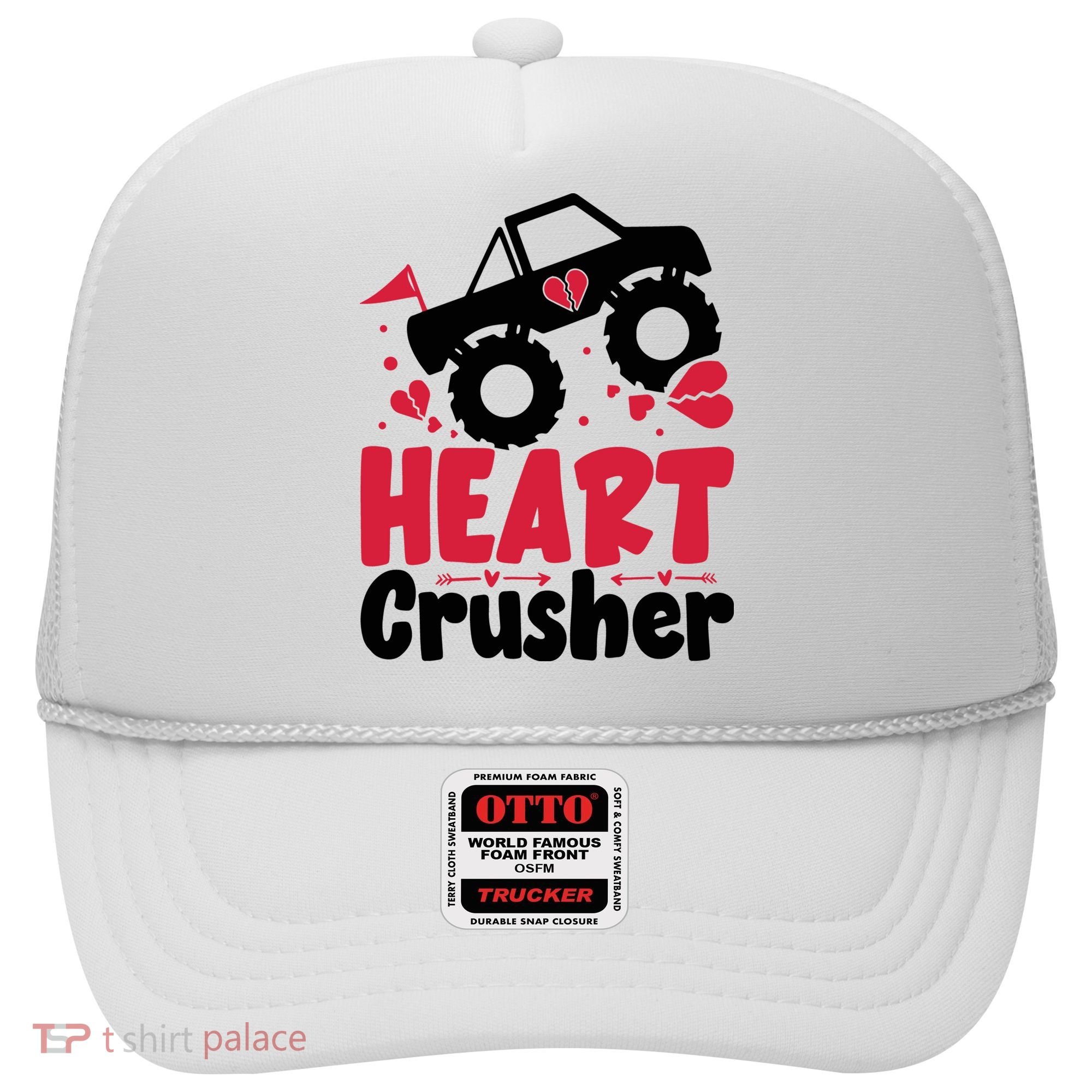 Heart Crusher Valentine Day Gift Hat