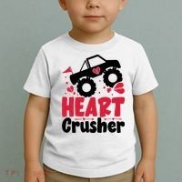 Heart Crusher Valentine Day Gift Toddler T-Shirt thumb 2