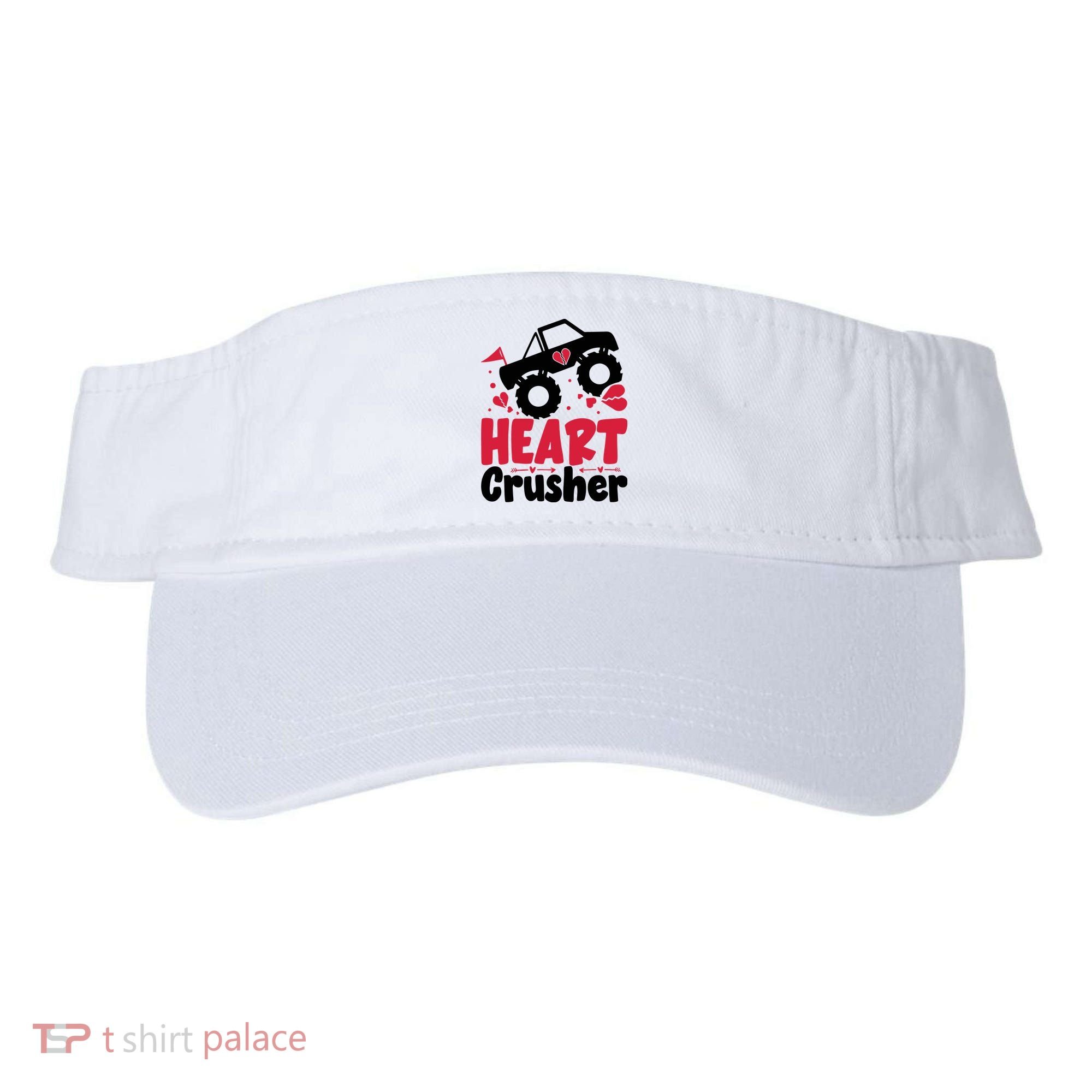 Heart Crusher Valentine Day Gift Visor