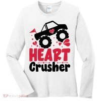 Heart Crusher Valentine Day Gift Women's Long Sleeve Shirt thumb 0