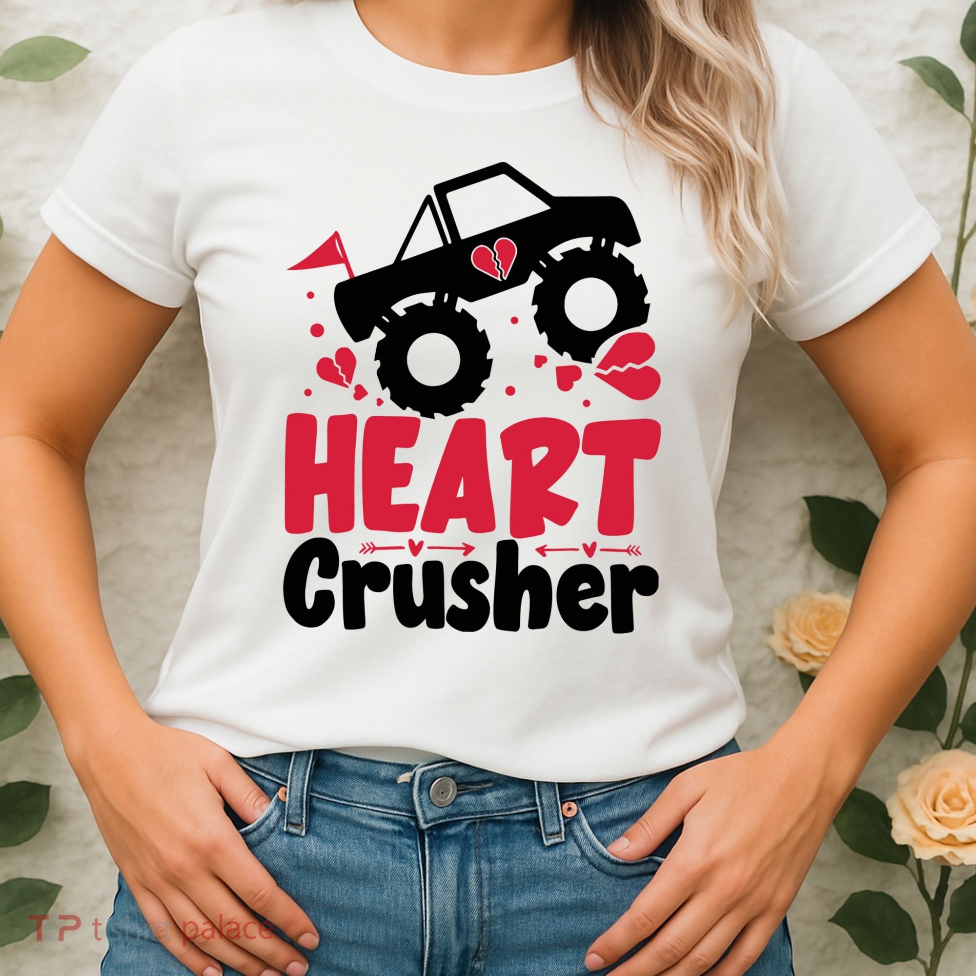 Heart Crusher Valentine Day Gift Women's T-Shirt