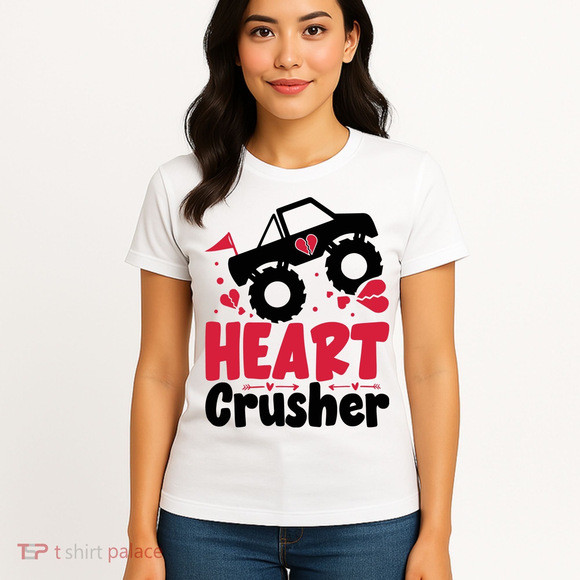 Heart Crusher Valentine Day Gift Women's T-Shirt