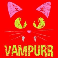 Halloween Cat Vampurr Vampire For Funny Man Creative Santa Hat thumb 1