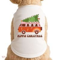 Hippie Christmas Van Holiday Doggie Tank thumb 0
