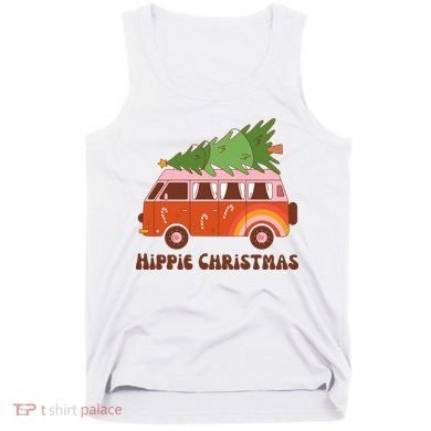 Hippie Christmas Van Holiday Tank Top