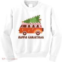 Hippie Christmas Van Holiday Kids Sweatshirt thumb 0