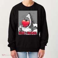 Heart Crusher Valentine's Day Shark Lover Cute Gift Women's Sweatshirt thumb 0