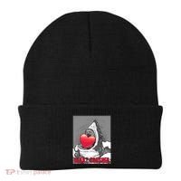 Heart Crusher Valentine's Day Shark Lover Cute Gift Beanie thumb 0