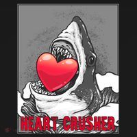Heart Crusher Valentine's Day Shark Lover Cute Gift Women's Hoodie thumb 2