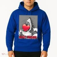 Heart Crusher Valentine's Day Shark Lover Cute Gift Hoodie thumb 2