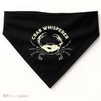 Hunter Crab Whisperer Crabbing Hunting Fishing Ocean Beach USA-Made Doggie Bandana thumb 0