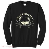 Hunter Crab Whisperer Crabbing Hunting Fishing Ocean Beach Sweatshirt thumb 0