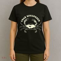 Hunter Crab Whisperer Crabbing Hunting Fishing Ocean Beach T-Shirt thumb 4
