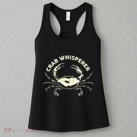 Hunter Crab Whisperer Crabbing Hunting Fishing Ocean Beach Women's Tank Top thumb 3