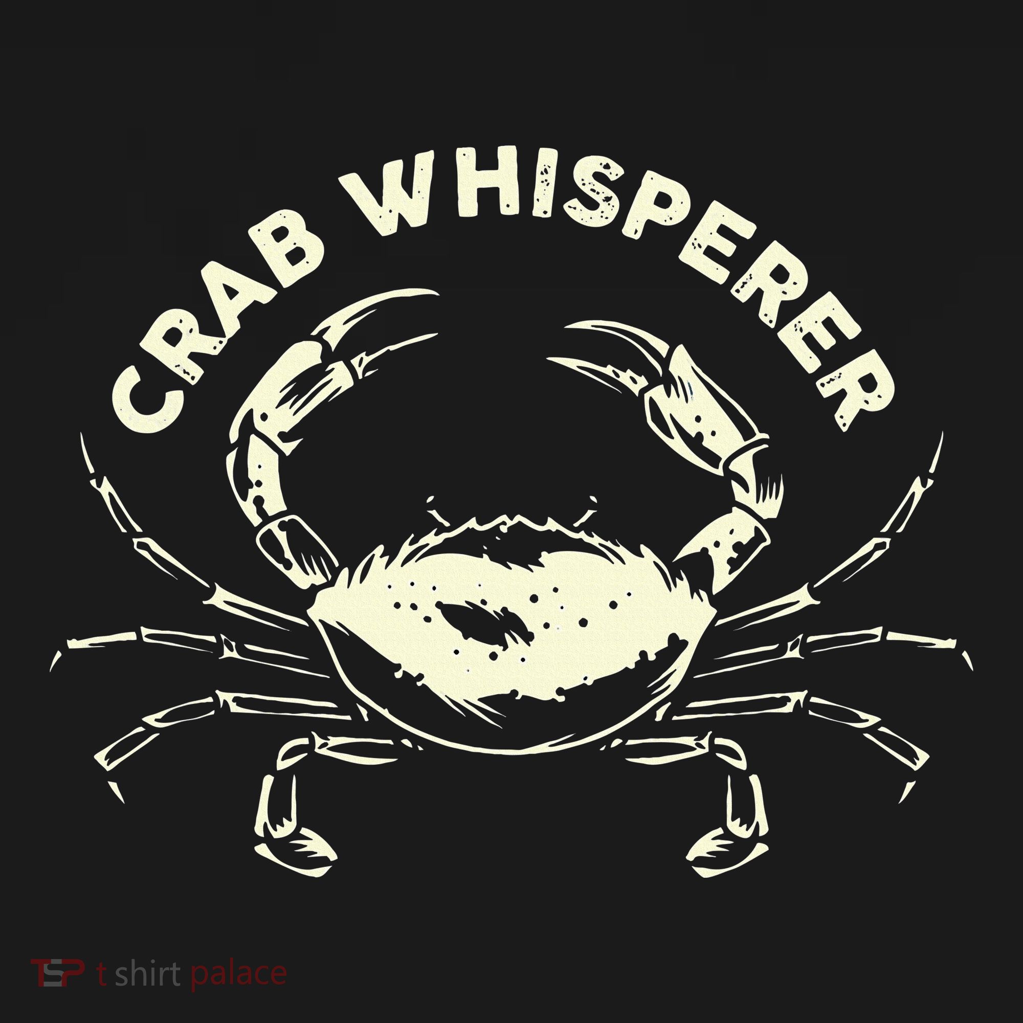 Hunter Crab Whisperer Crabbing Hunting Fishing Ocean Beach Women's Tank Top